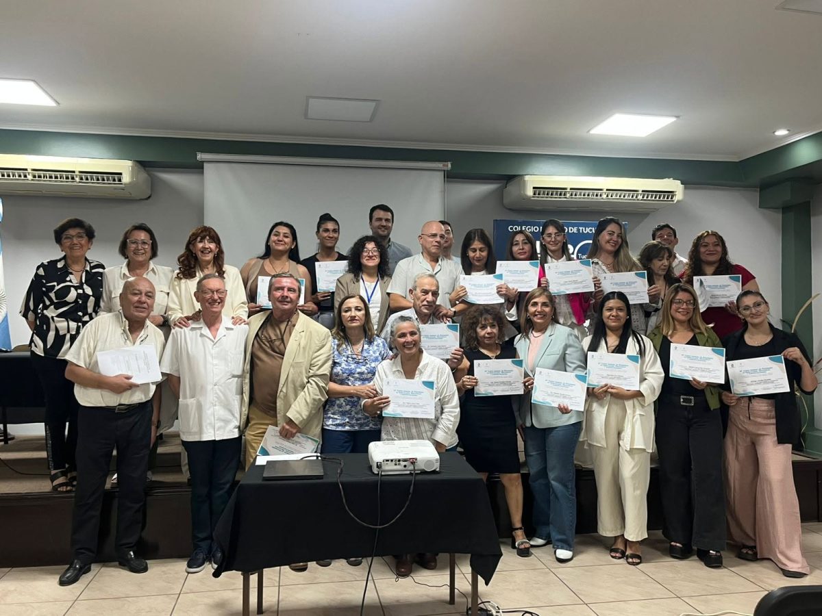 SOGOTUC realizó la entrega de certificados del VI Curso Bianual de Postgrado