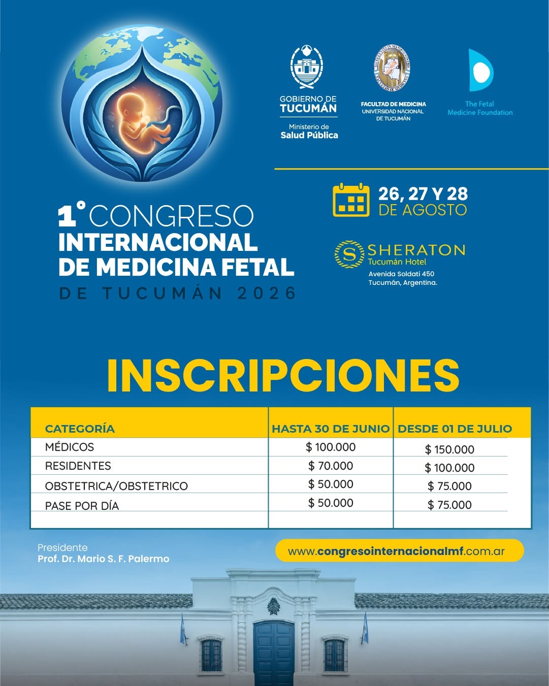 1° Congreso Internacional de Medicina Fetal de Tucumán 2026