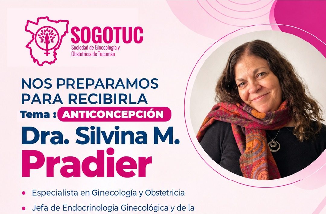 SOGOTUC recibe a la Dra. Silvina M. Pradier para una conferencia sobre Anticoncepción